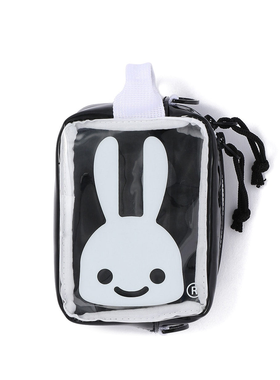 スクエアクリアショルダーバッグ 小