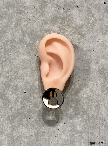 ウサギ穴ピアス 2P
