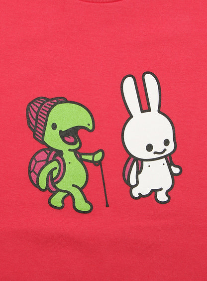 S/S Tee ウサギとカメ