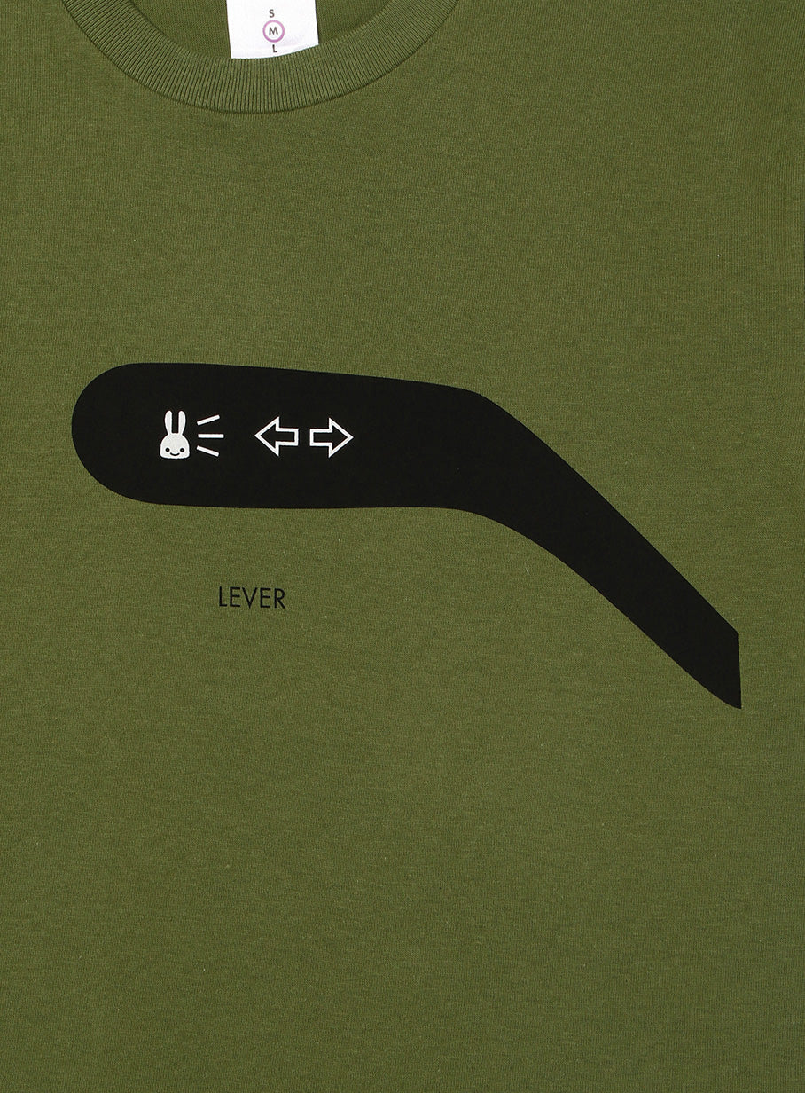 S/S Tee レバー