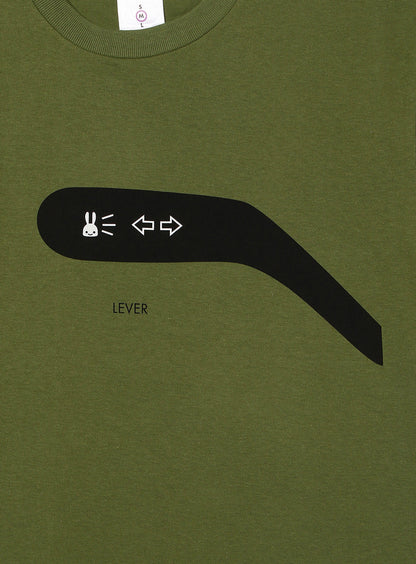 S/S Tee レバー