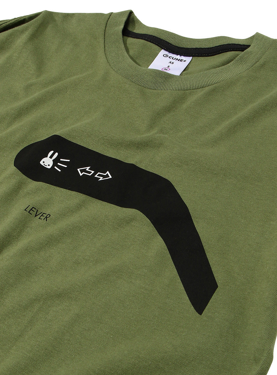 S/S Tee レバー