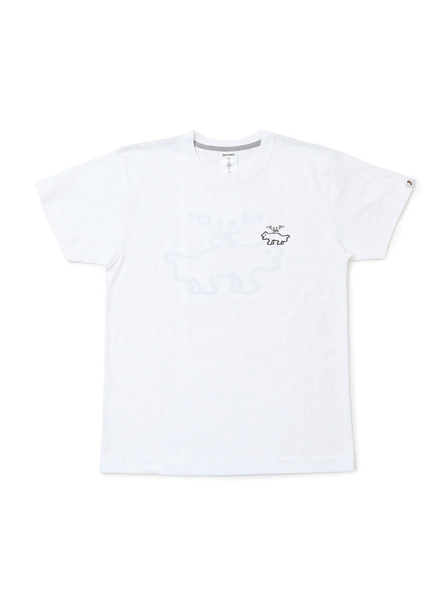 S/S Tee カニと犬