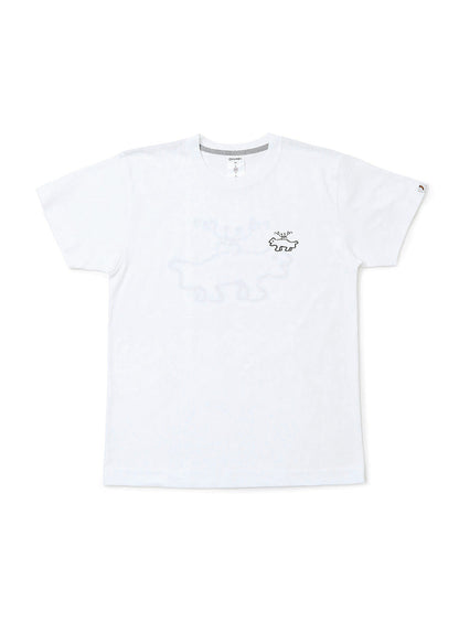 S/S Tee カニと犬