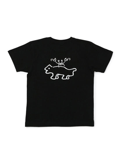 S/S Tee カニと犬