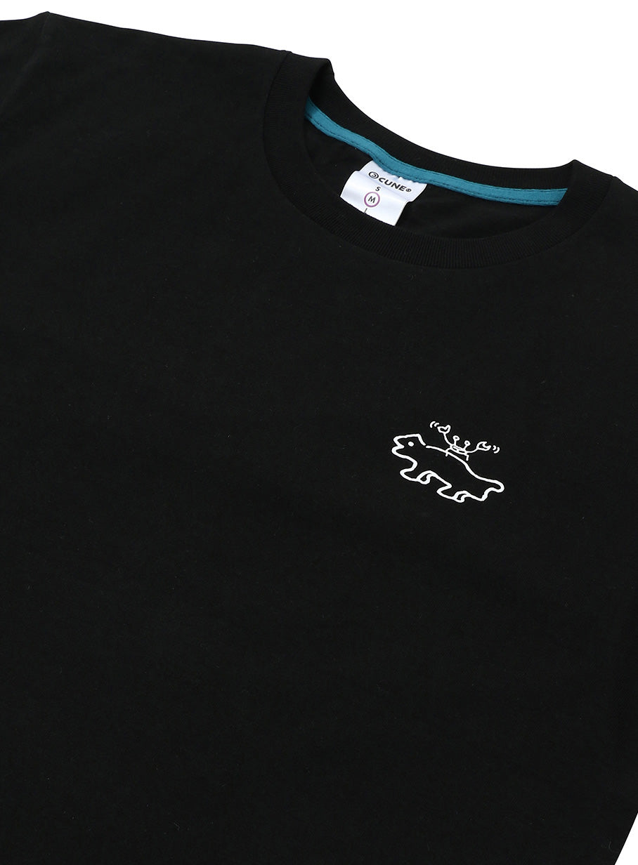 S/S Tee カニと犬