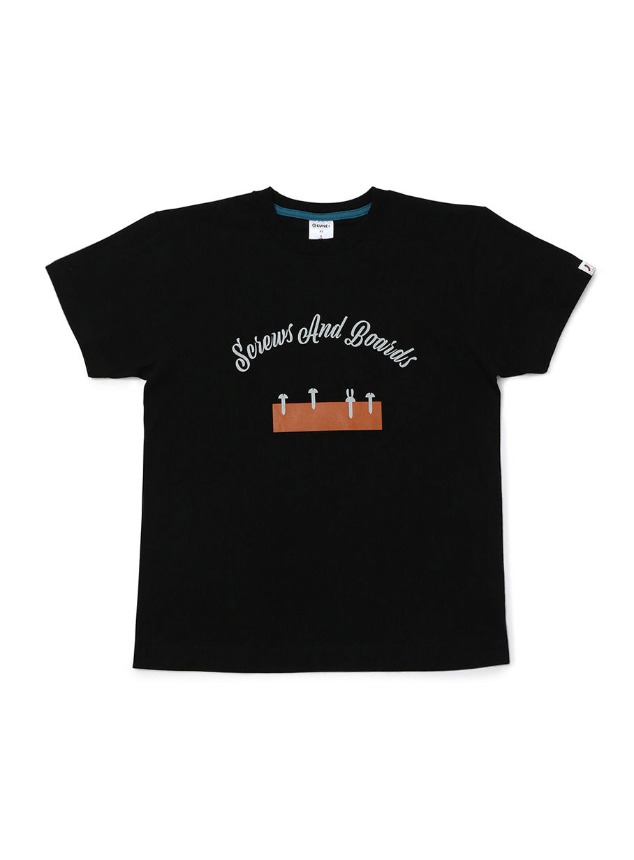 S/S Tee 釘と板