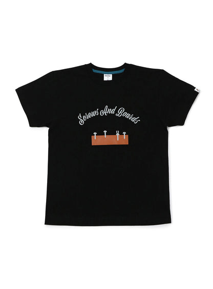 S/S Tee 釘と板
