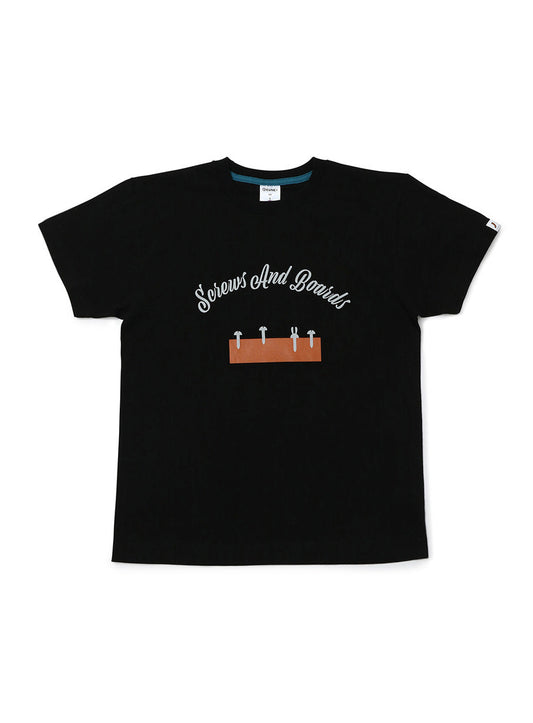 S/S Tee 釘と板
