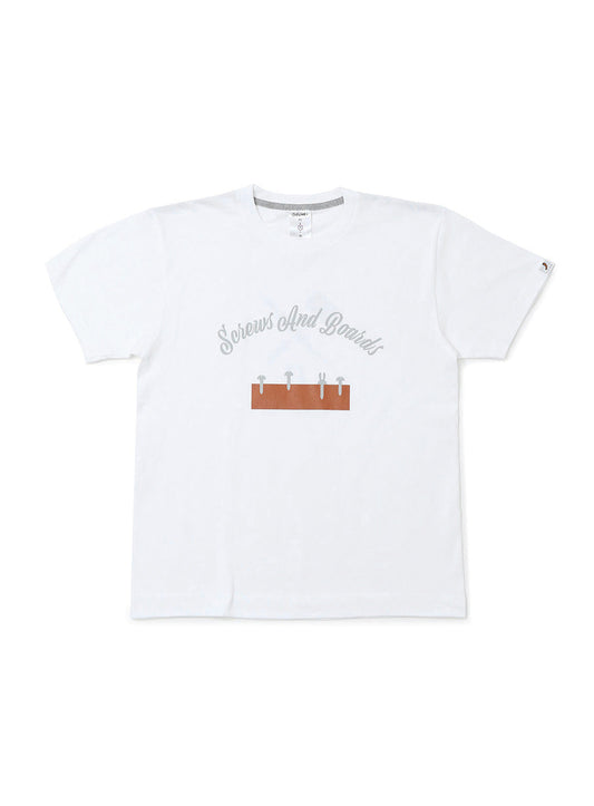 S/S Tee 釘と板