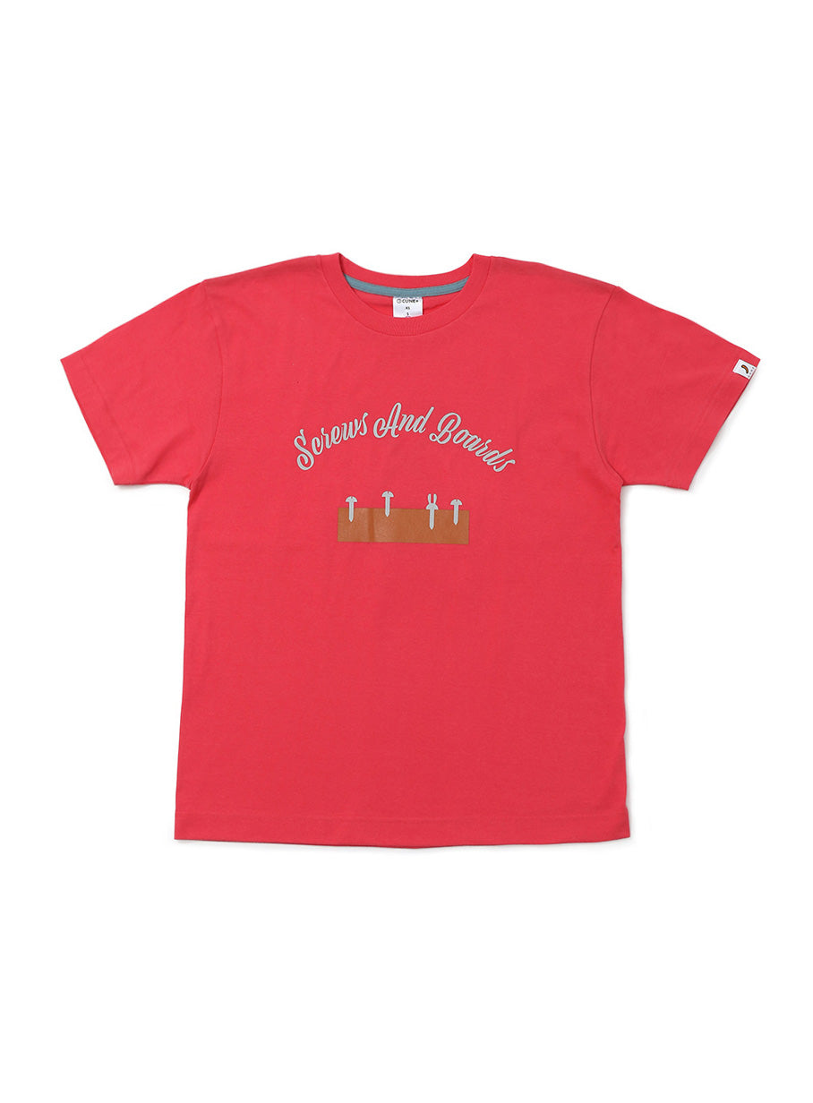 S/S Tee 釘と板
