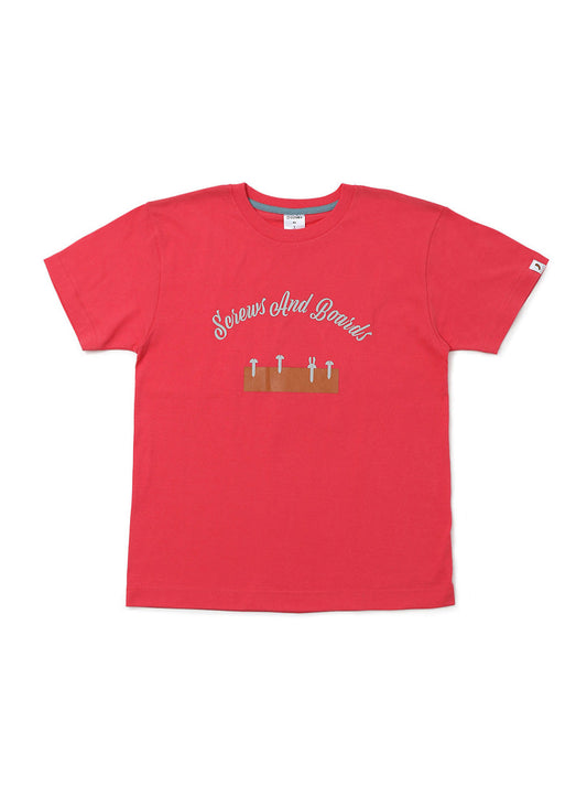 S/S Tee 釘と板