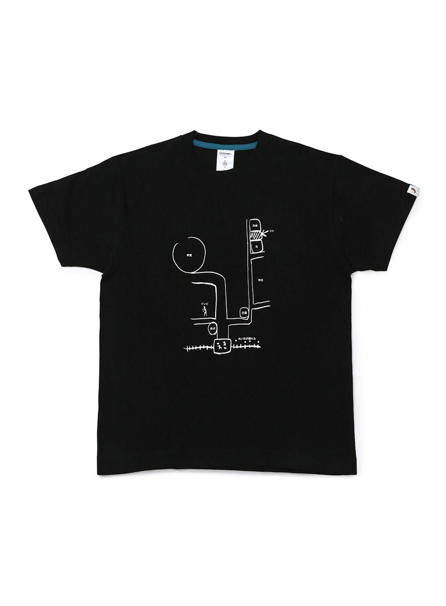 S/S Tee 地図