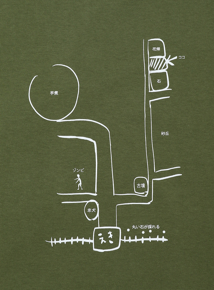 S/S Tee 地図