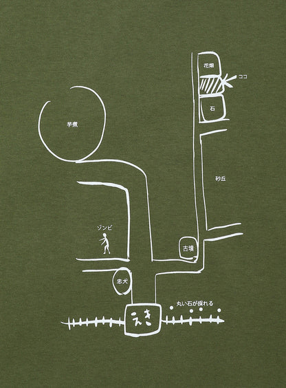 S/S Tee 地図