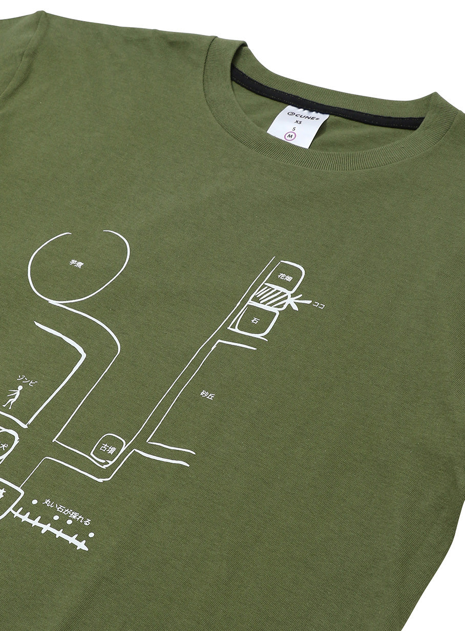 S/S Tee 地図