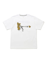 S/S Tee くまとマシンガン