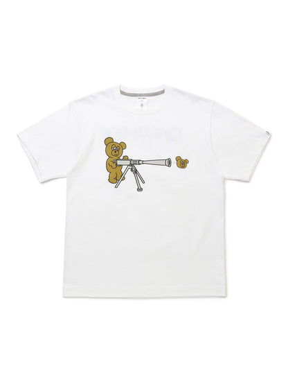 S/S Tee くまとマシンガン