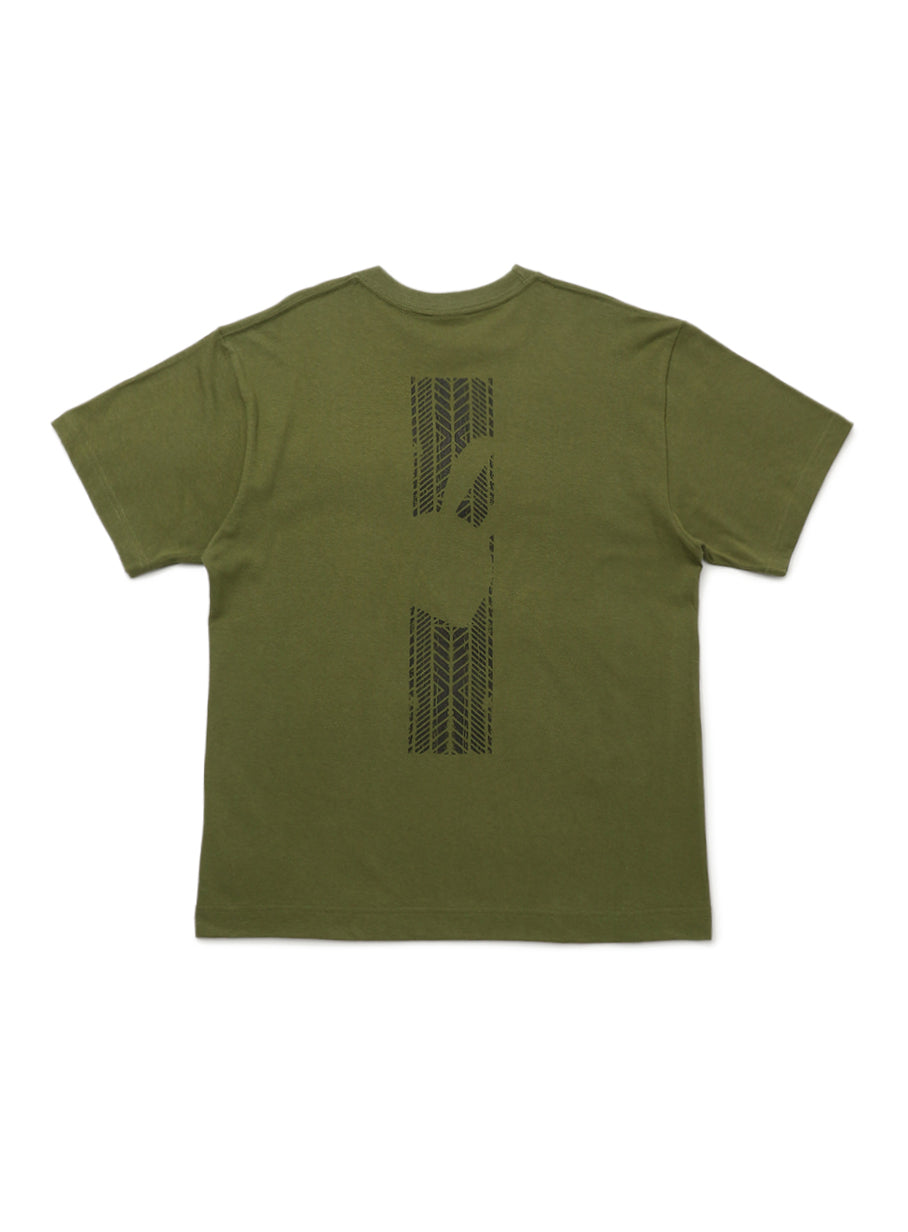 S/S Tee タイヤ痕