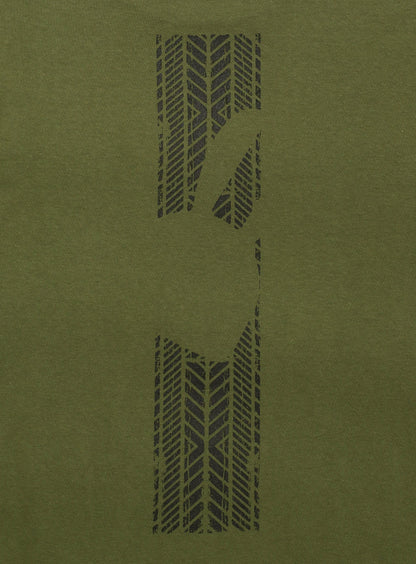 S/S Tee タイヤ痕