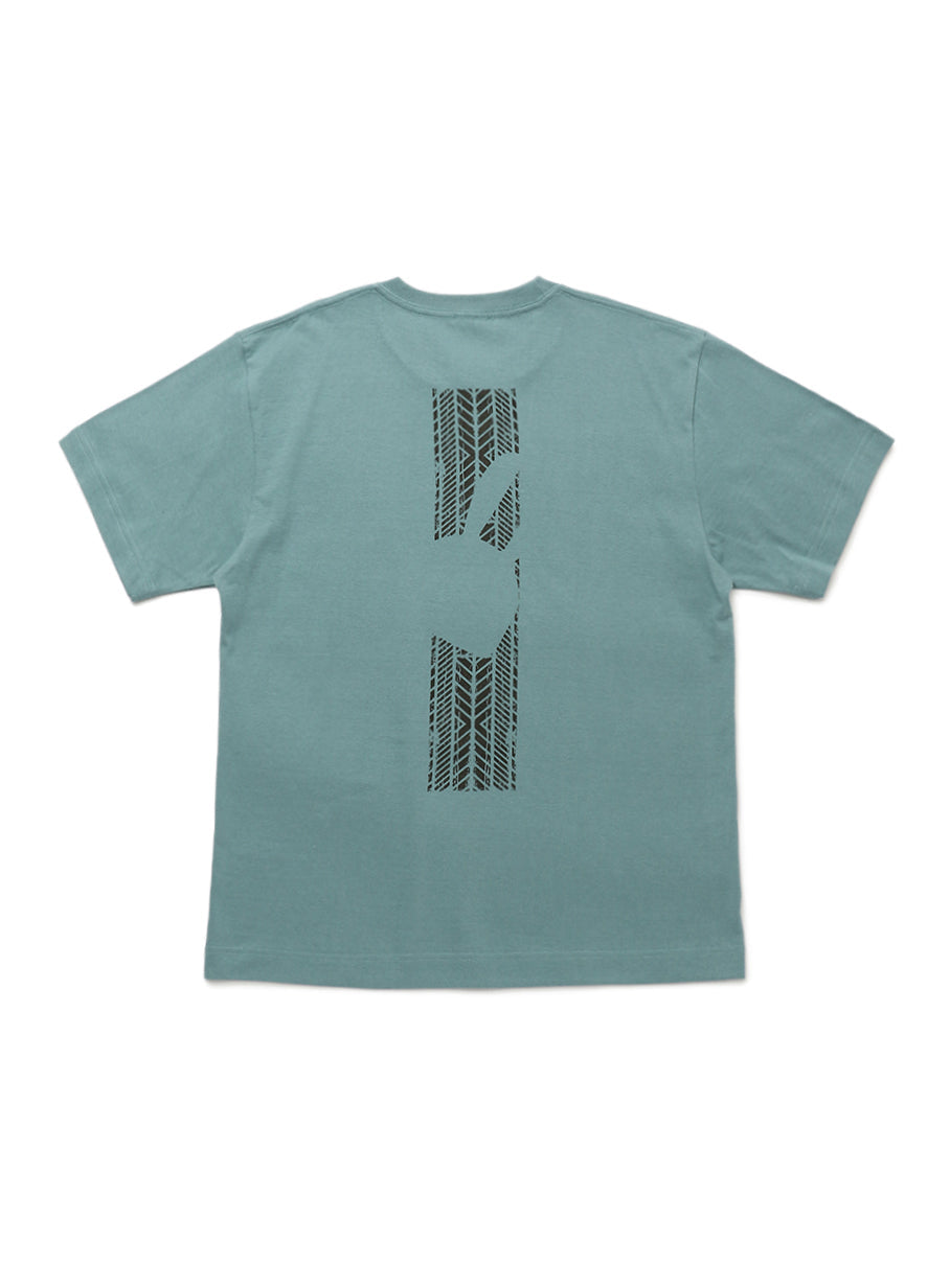 S/S Tee タイヤ痕