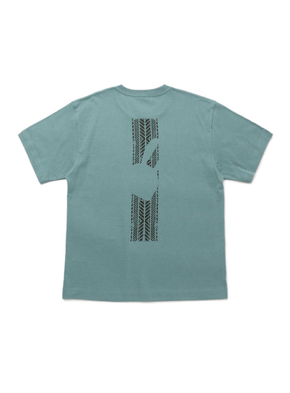 S/S Tee タイヤ痕