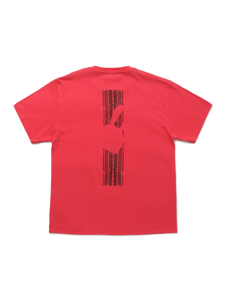 S/S Tee タイヤ痕