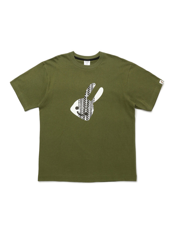 S/S Tee タイヤ痕