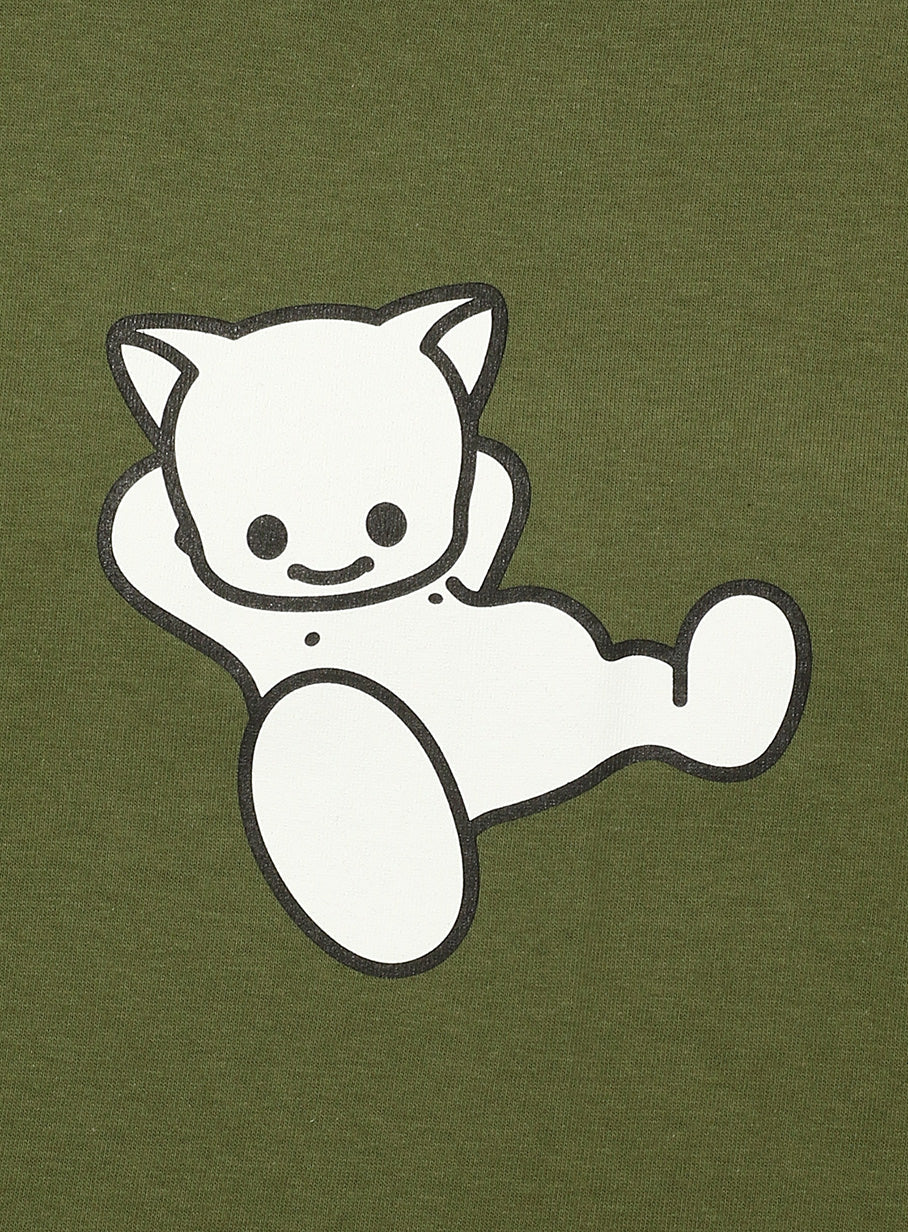 S/S Tee 寝転ぶ