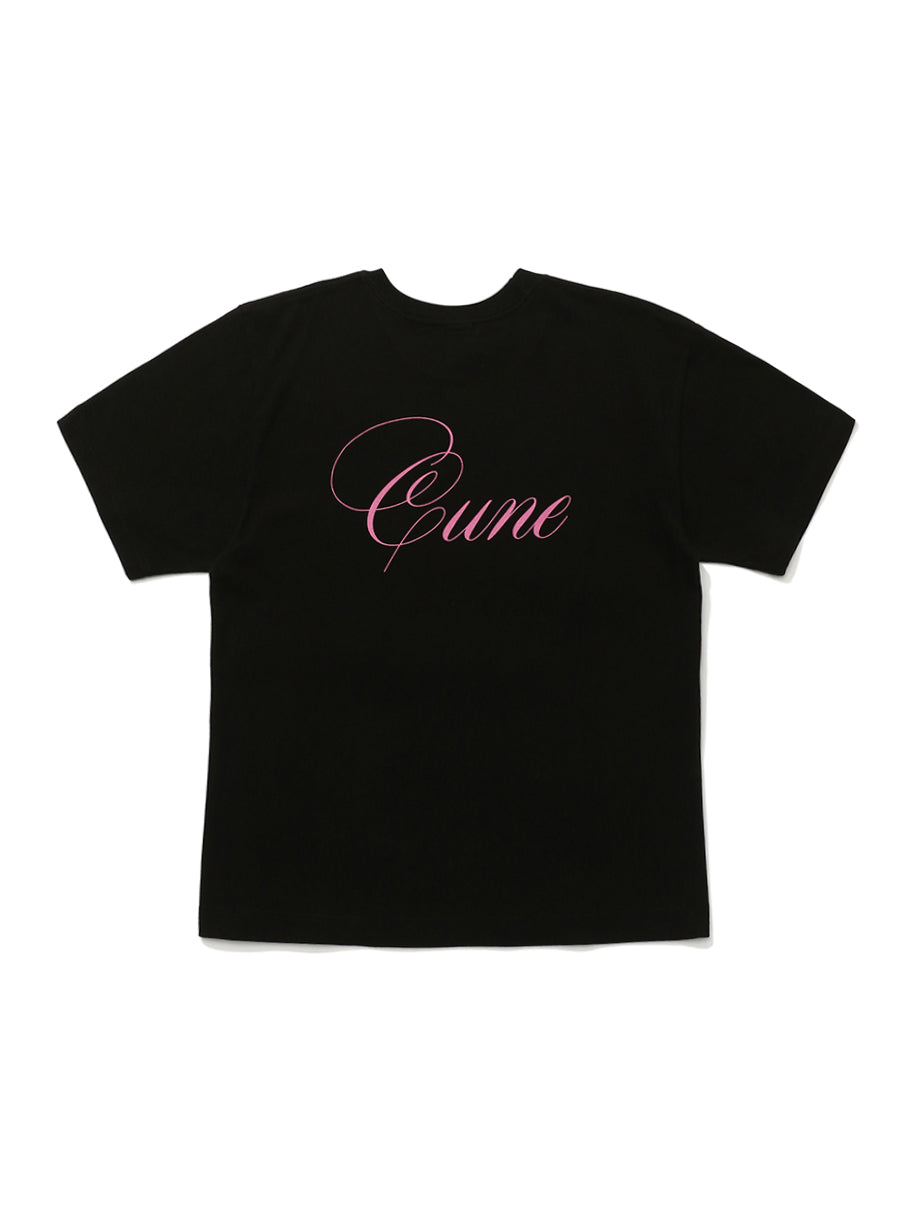 S/S Tee 猫と女