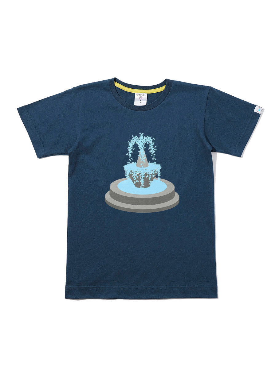 S/S Tee 噴水