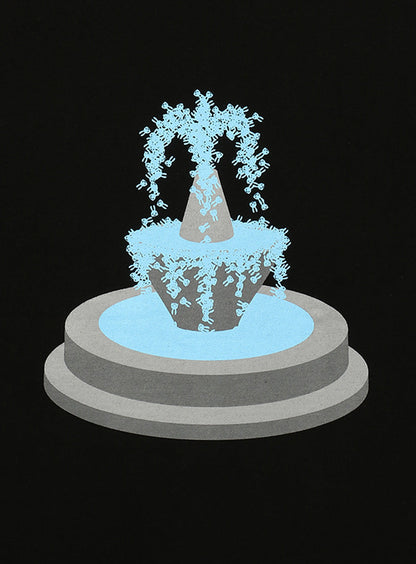 S/S Tee 噴水