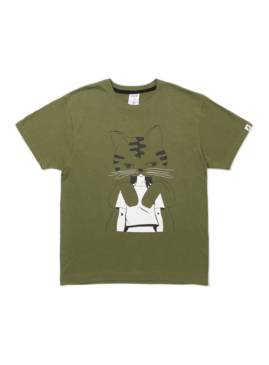 S/S Tee ネコ憑き
