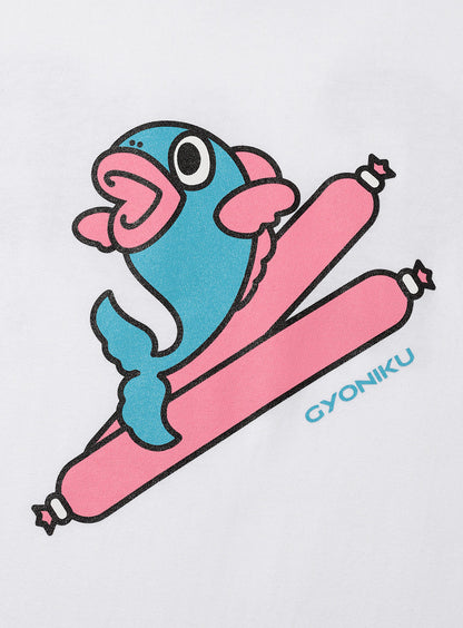 S/S Tee 魚肉ソーセージ