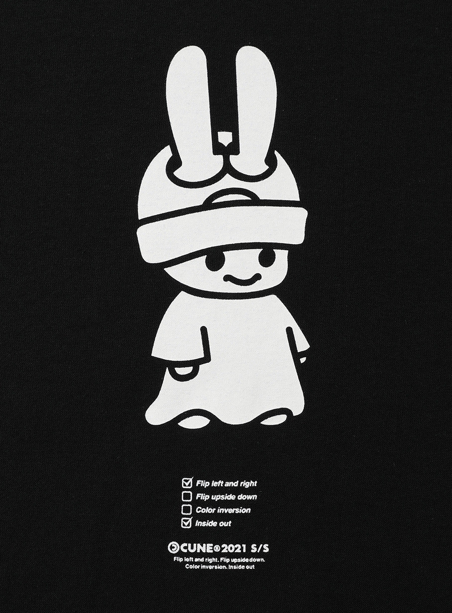 反転Tシャツ 目出し帽