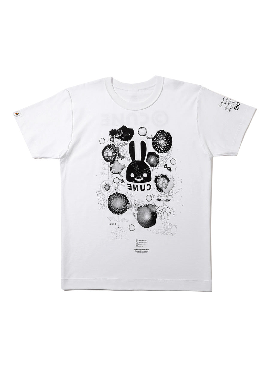 反転Tシャツ お花