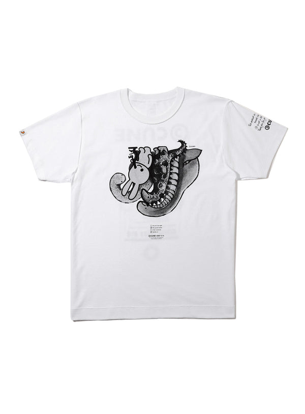 反転Tシャツ 恐竜