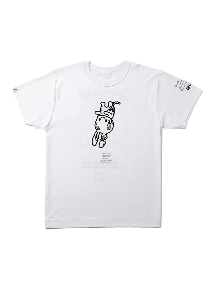 反転Tシャツ ゾンビ