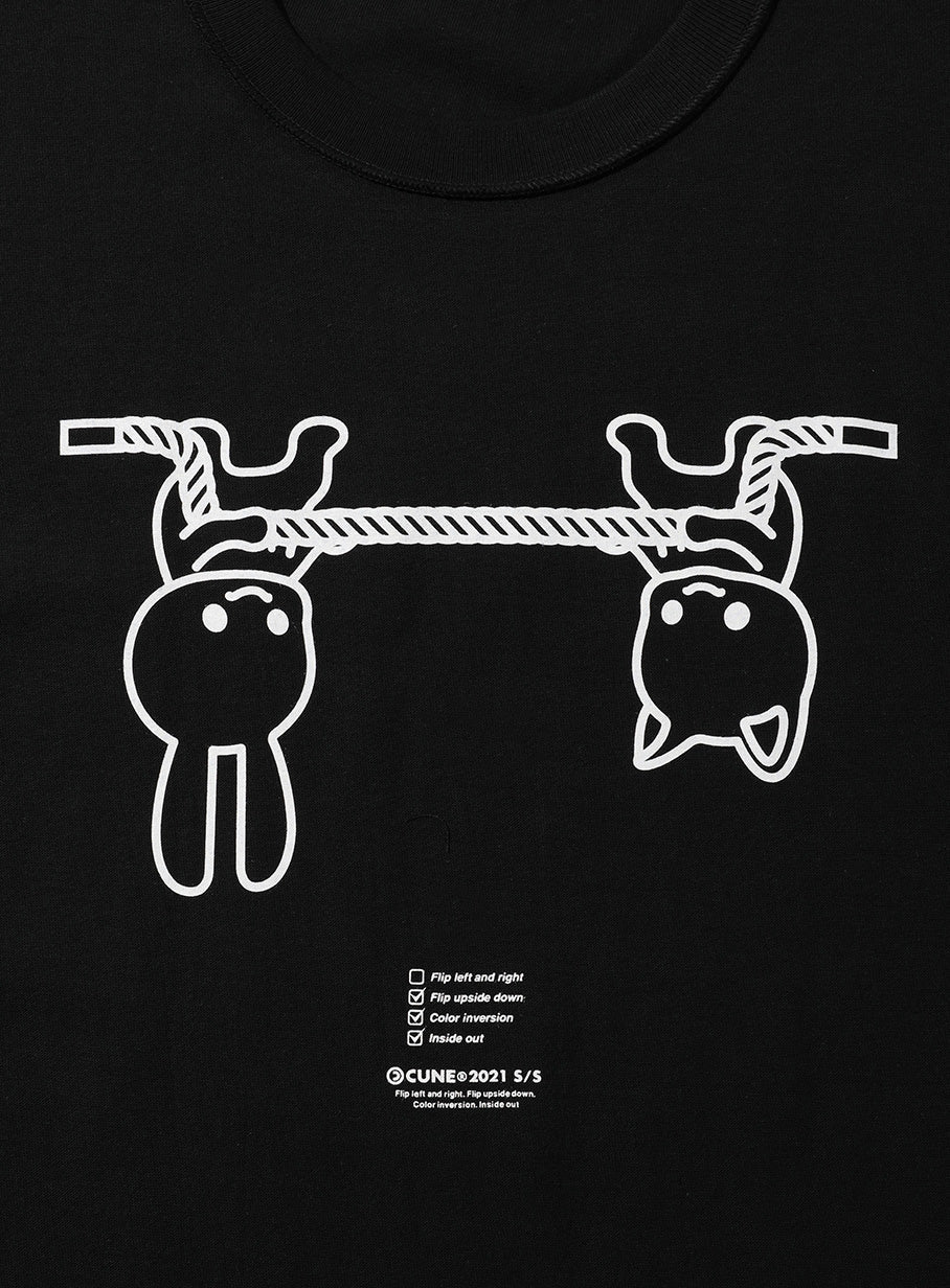 反転Tシャツ 綱引き