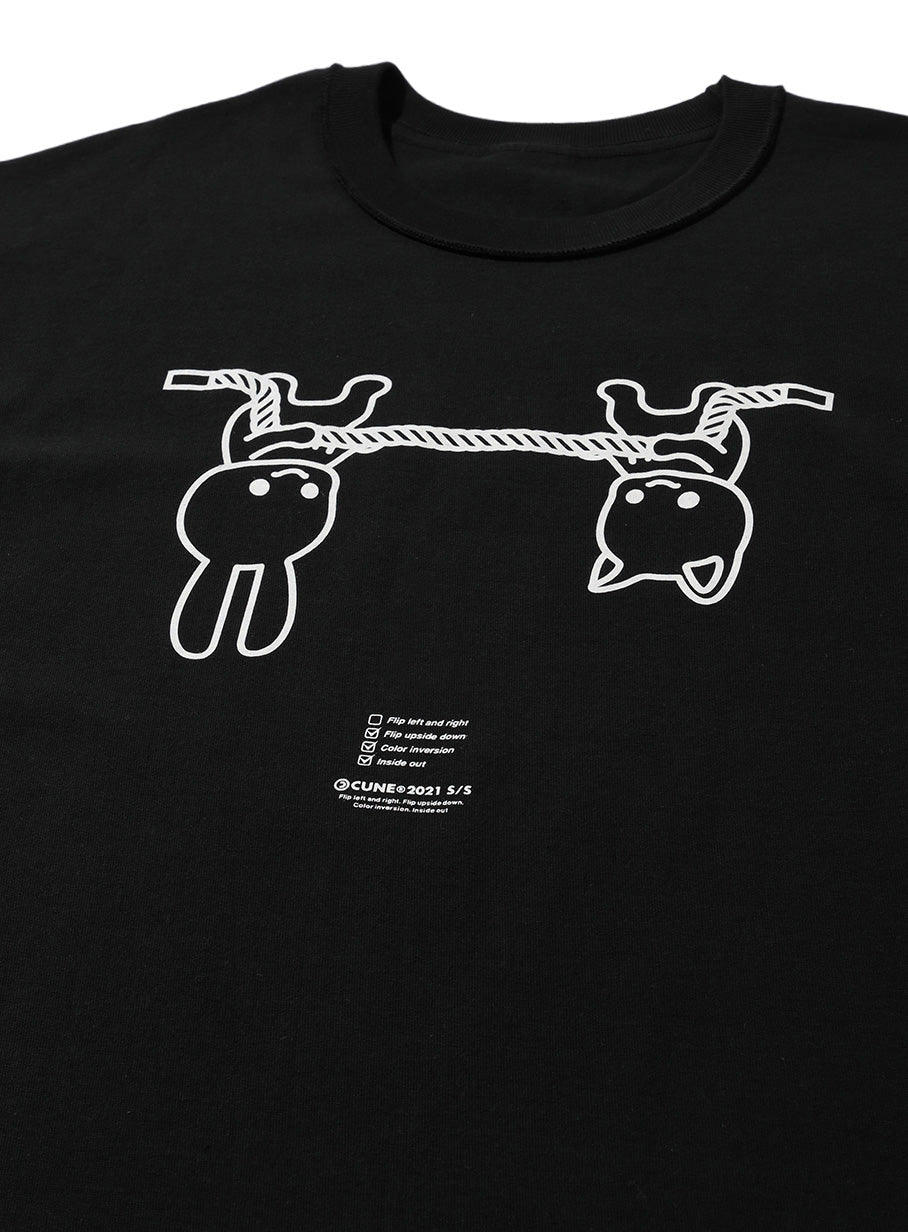 反転Tシャツ 綱引き