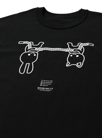 反転Tシャツ 綱引き