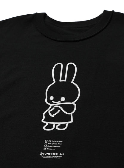 反転Tシャツ パーカー