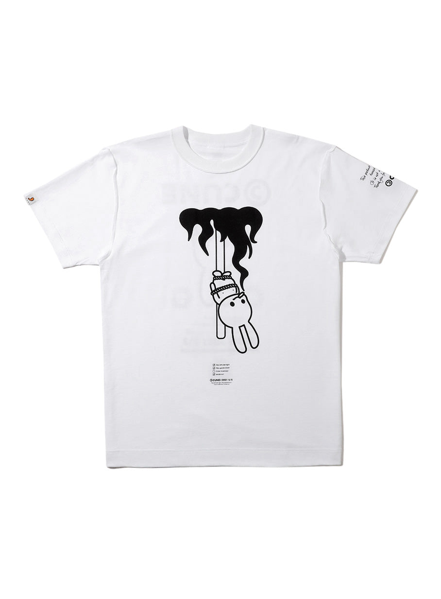 反転Tシャツ 喫煙