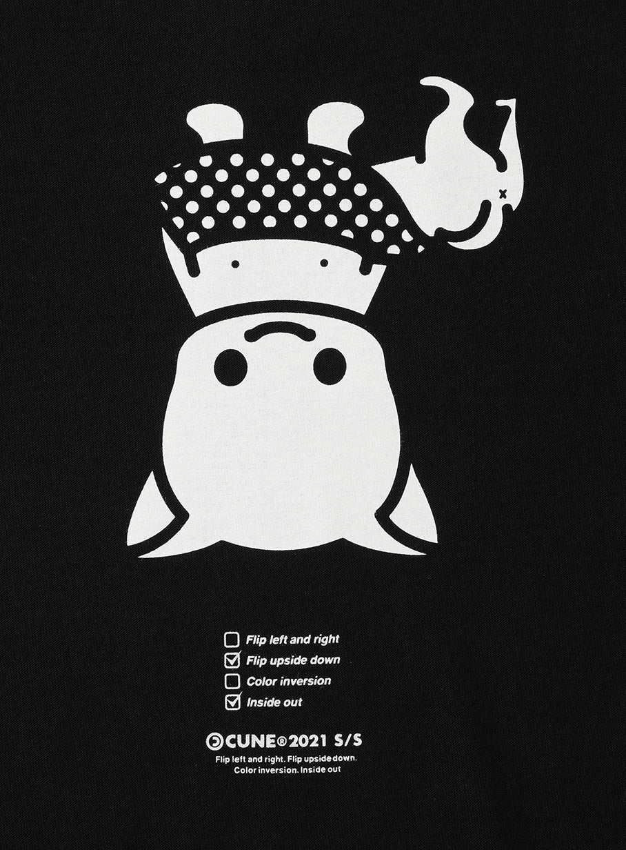 反転Tシャツ 犬