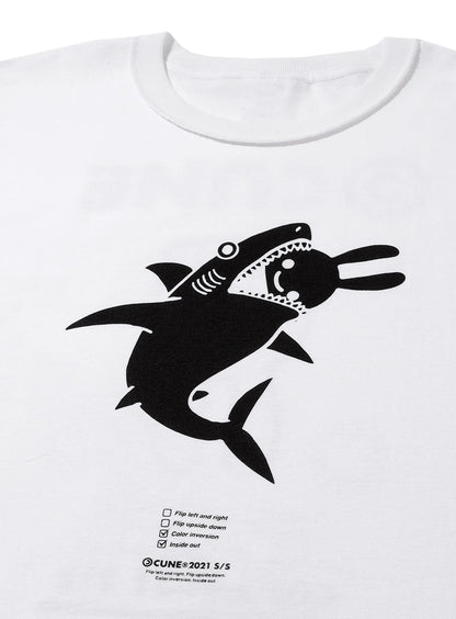 反転Tシャツ サメ