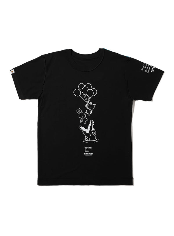 反転Tシャツ ワニ