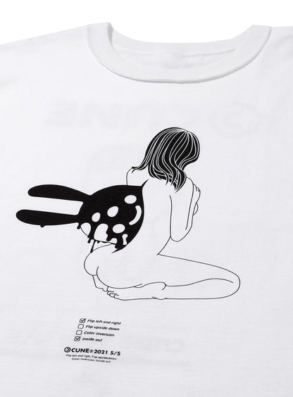 反転Tシャツ ホラー