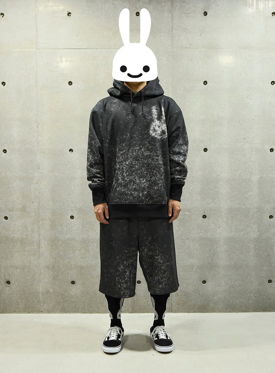 毛まみれパーカー