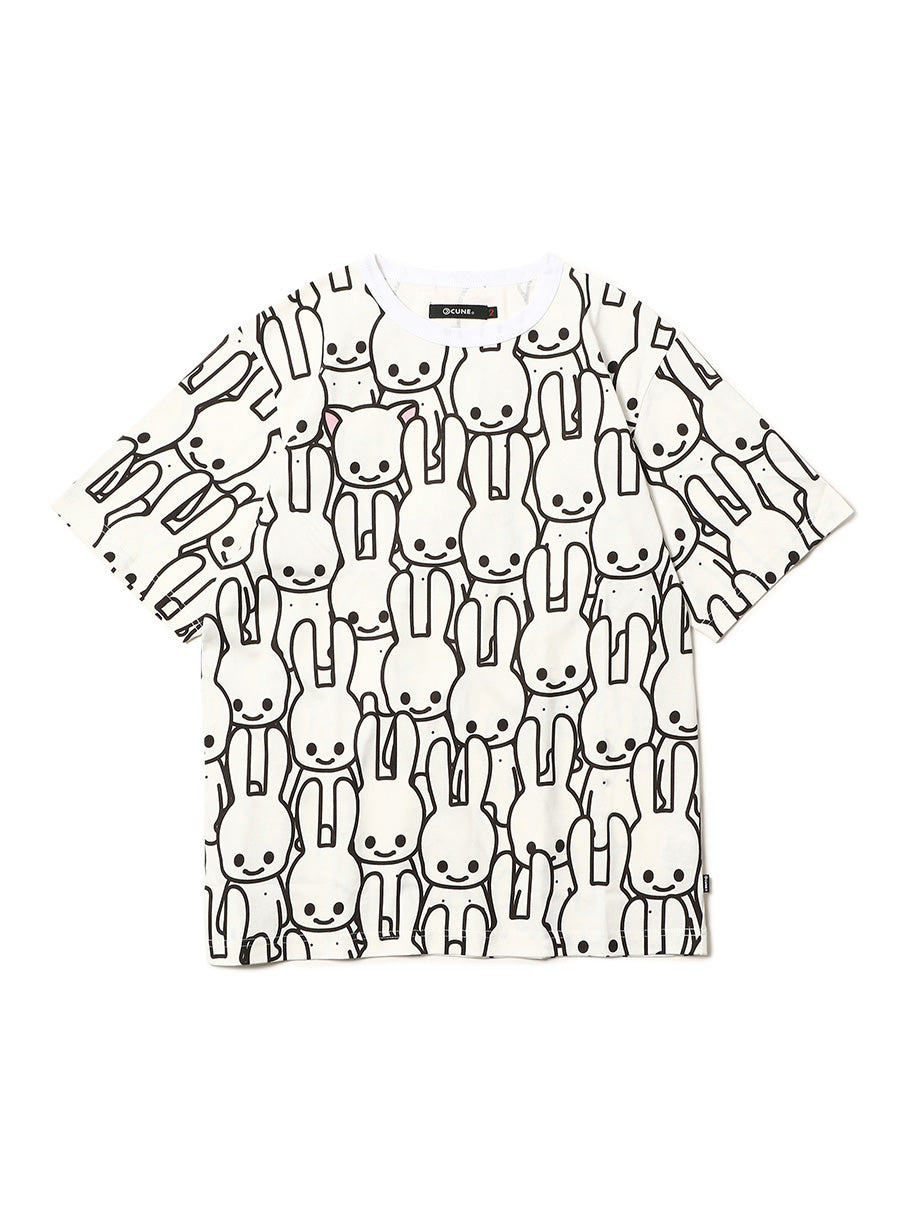 うさちゃんとねこちゃんTシャツ
