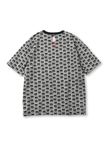 黒猫ドットTシャツ